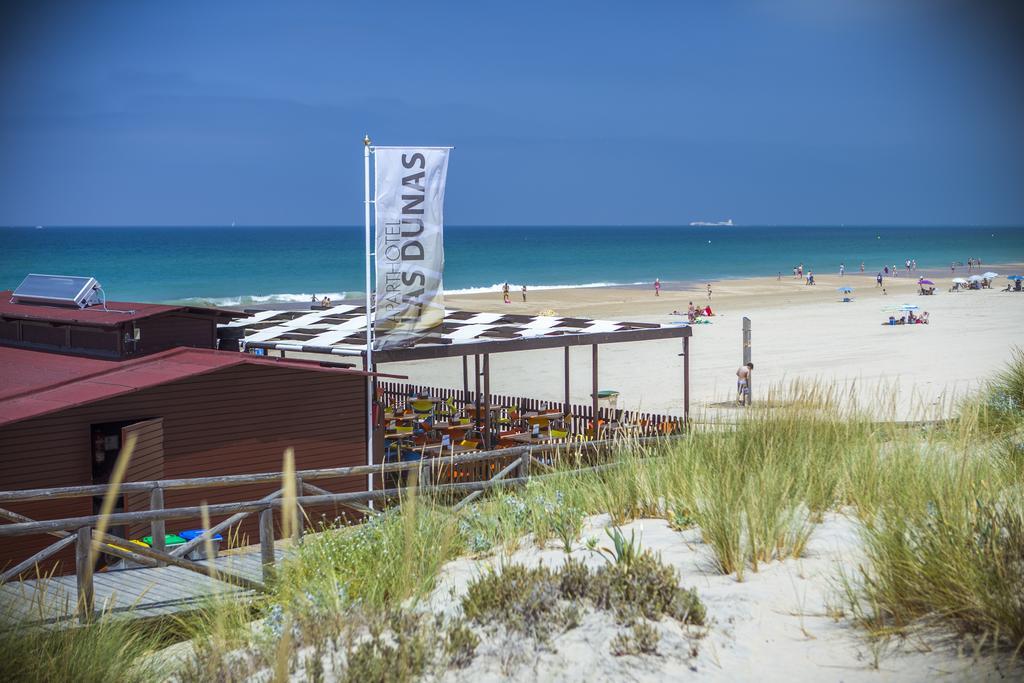 Aparthotel Las Dunas ชิกลานา เด ลา ฟรอนเตรา ภายนอก รูปภาพ